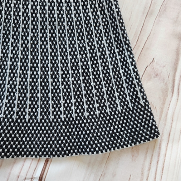 41 Hawthorn "Zander Sweater Dress" Thick Knit Grey Black White Women's Size L - Picture 4 of 11